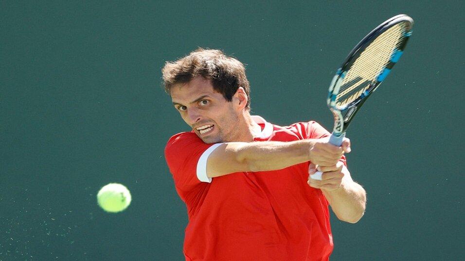 Spanish tennis player Albert Ramos